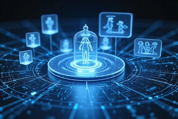 Futuristic interface showing new features and innovations on Junocore