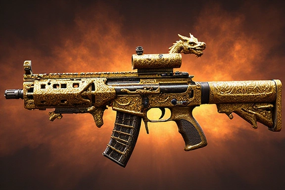 Skin rare Dragon Lore pour CS:GO